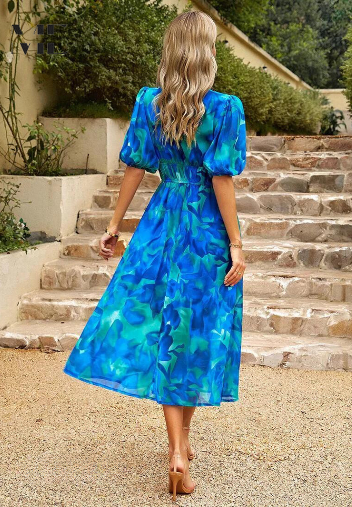 Danielle | Luxus Zeitlose Midi Kleid (Fast ausverkauft) für Damen