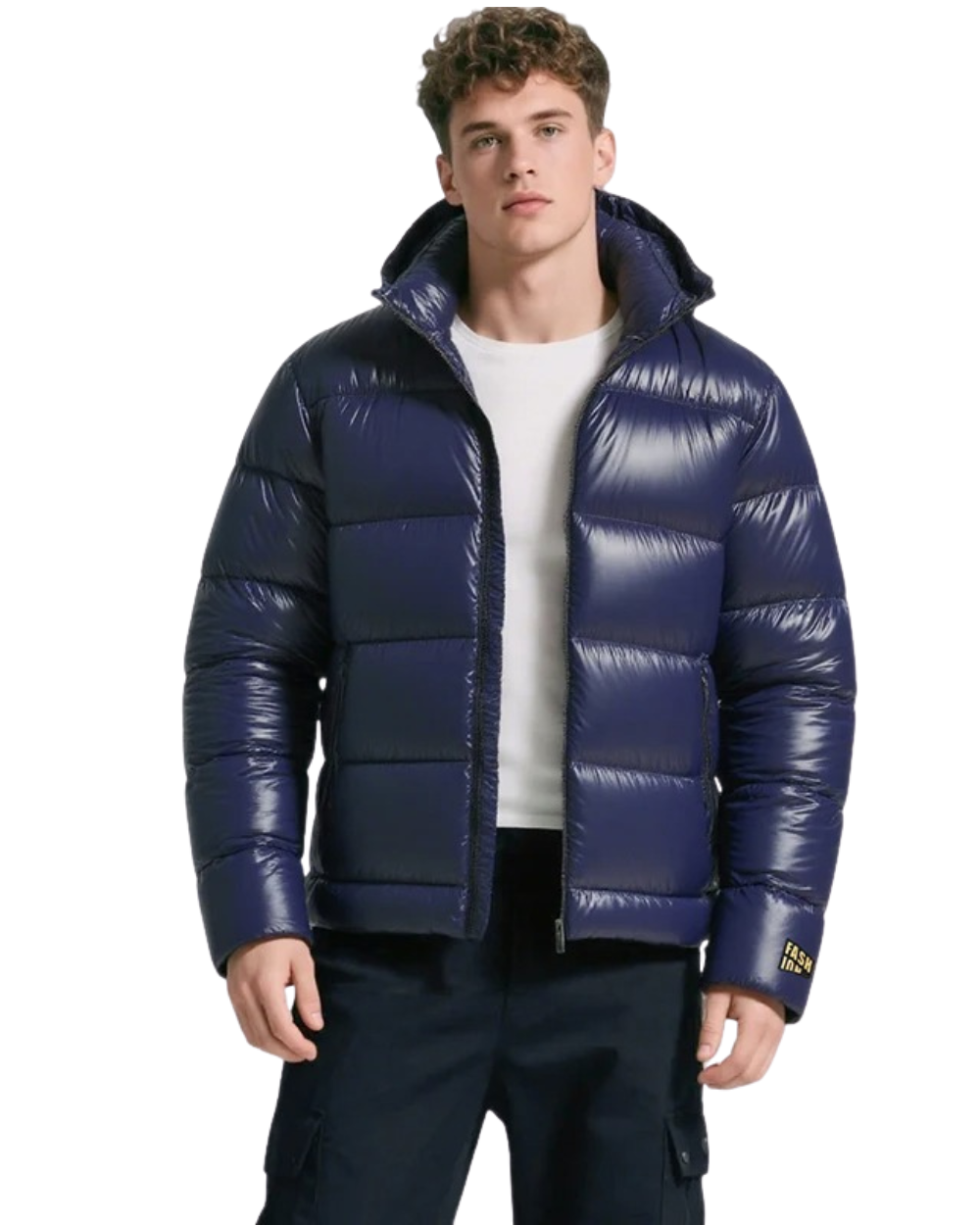 Elegante Pufferjacke mit langen Ärmeln