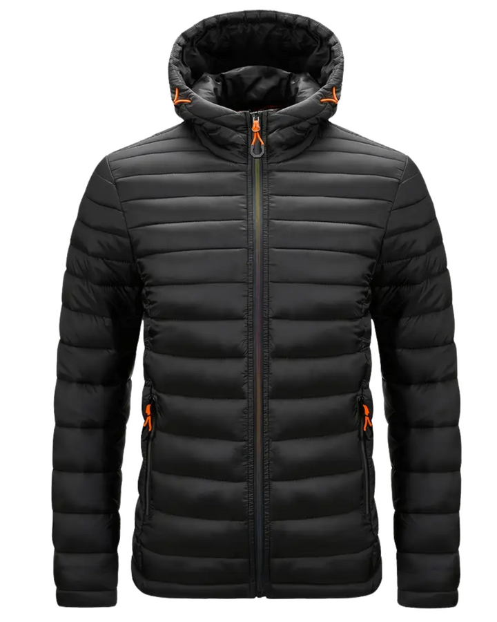Elegante Kapuzenjacke für Herren mit langen Ärmeln