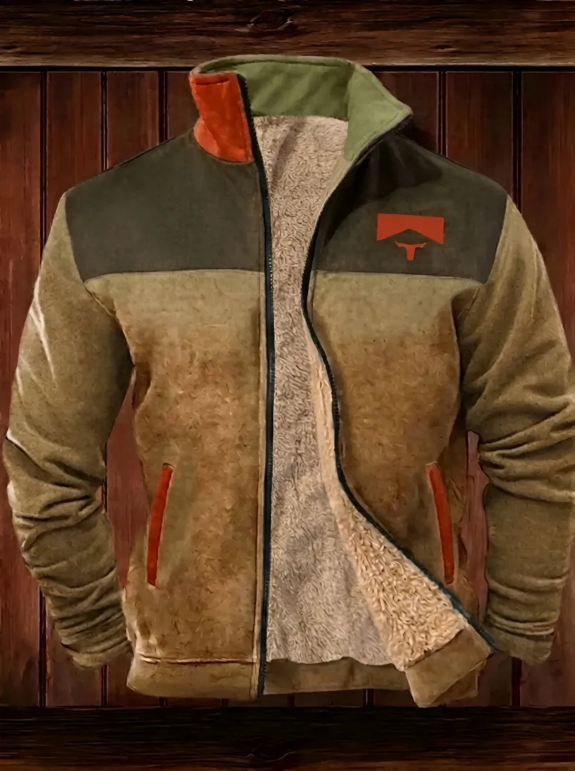 Theo | Giacca da outdoor con scollo rotondo e maniche lunghe