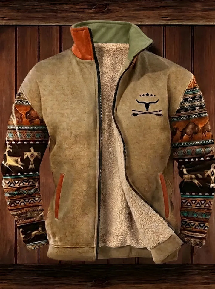 Theo | Giacca da outdoor con scollo rotondo e maniche lunghe