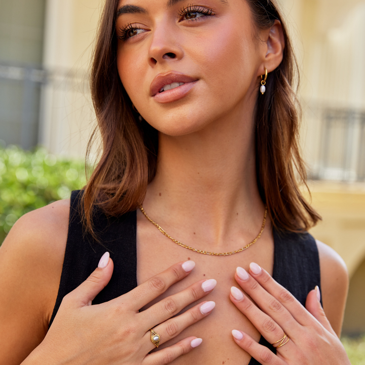 Aitana | Vintage Perlenring