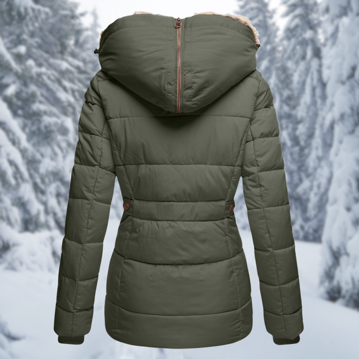 Damenjacke mit Taschen und Kapuze