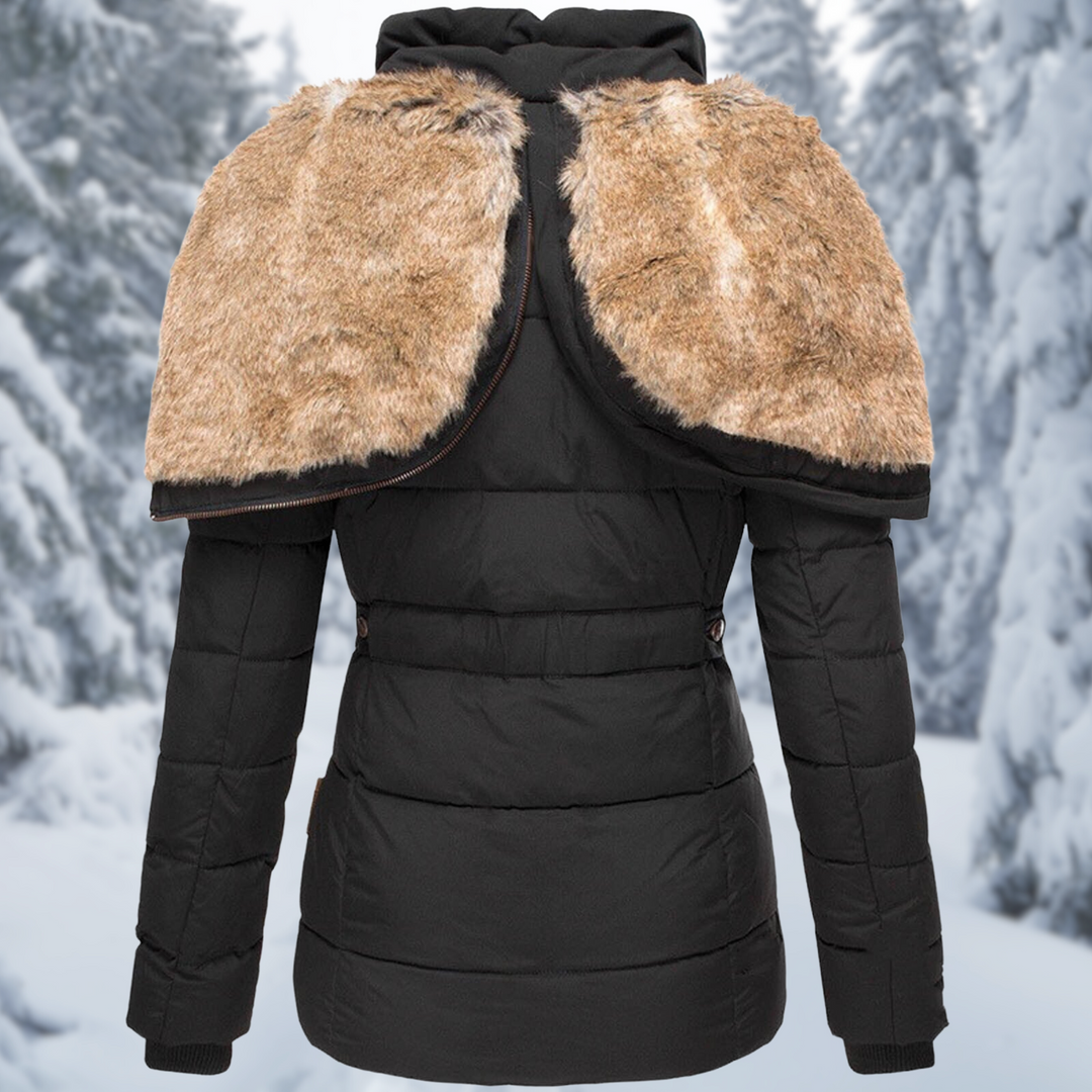 Damenjacke mit Taschen und Kapuze