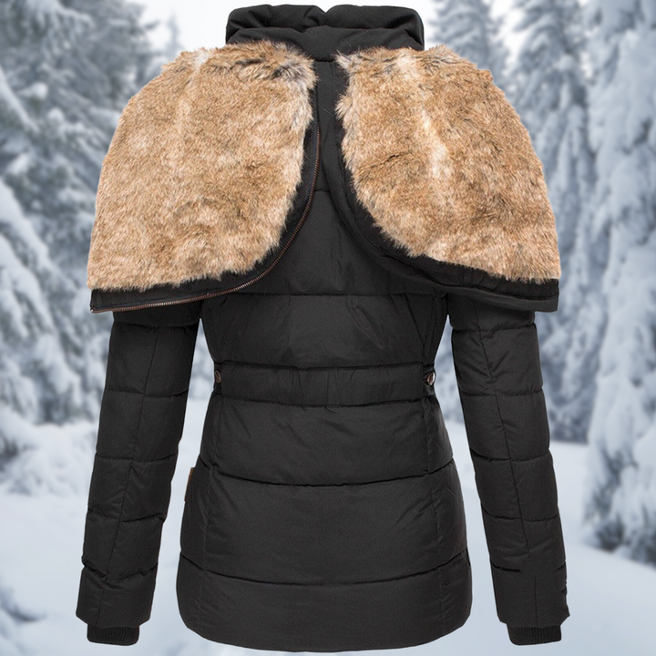 Damenjacke mit Taschen und Kapuze