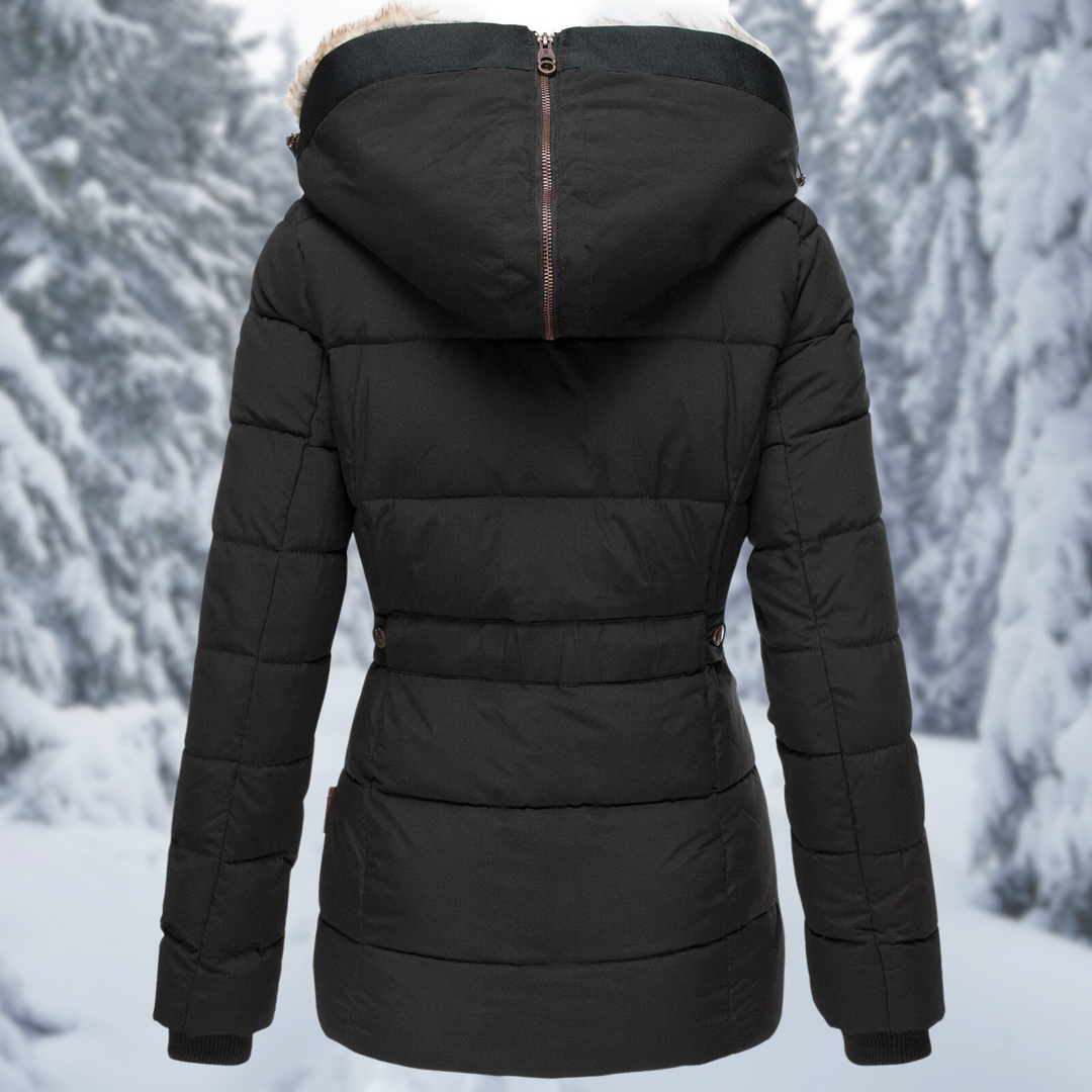Damenjacke mit Taschen und Kapuze