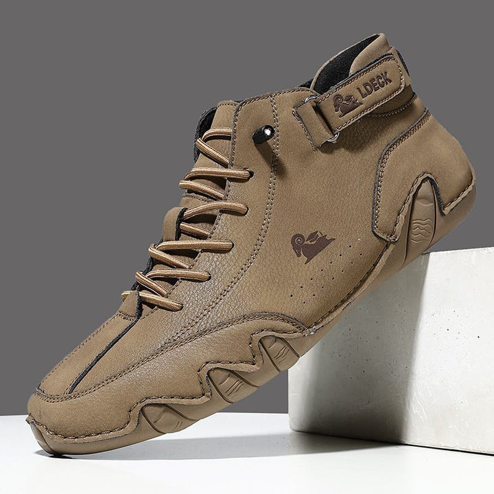 Daniele | Ultra Bequeme Antirutsch Barfußschuhe aus echtem für Herren