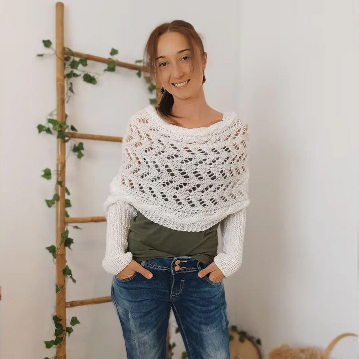 Eleonora | Halstuch für Damen mit Ärmeln