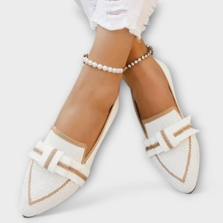 Knotendes Design Flache Schuhe für Damen