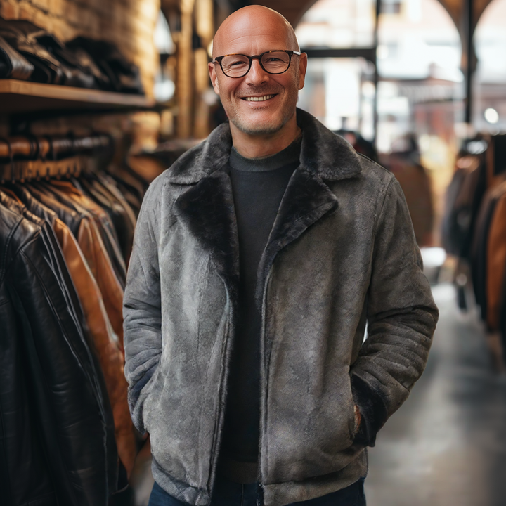 Rustic Rambler | Jacke für Herren mit Futter und Rundhalsausschnitt
