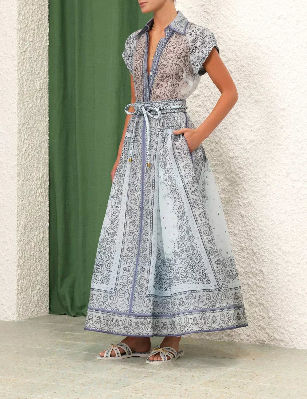 Adele | Boho-Druck Zweiteiliges Set