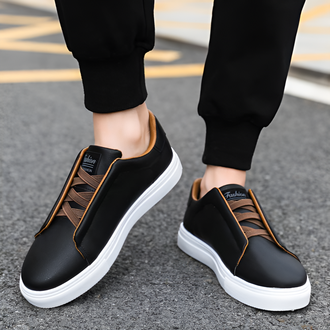 Bernardo | Chic Turnschuhe für Herren mit flachem Absatz