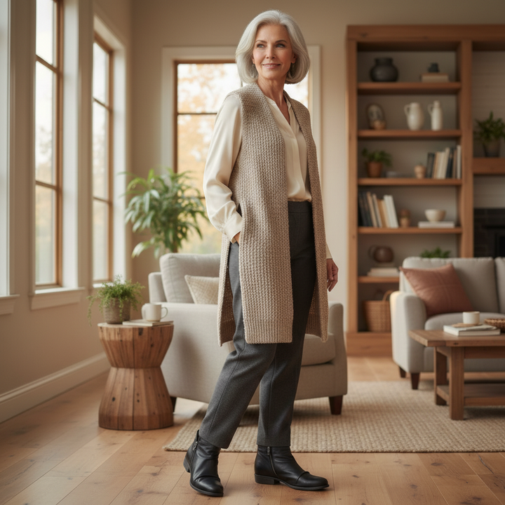 Marlene | Elegante Orthopädische Stiefel für Damen mit mittelhohem Absatz
