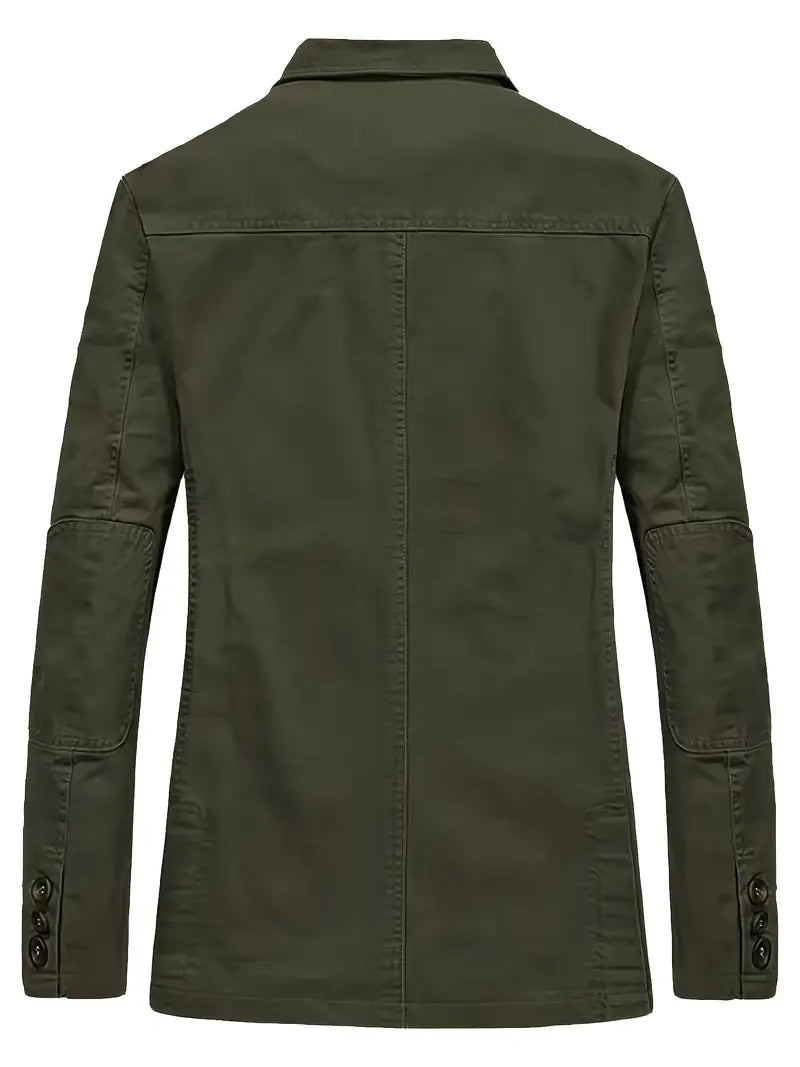 Lässige Herrenjacke für Herren mit langen Ärmeln