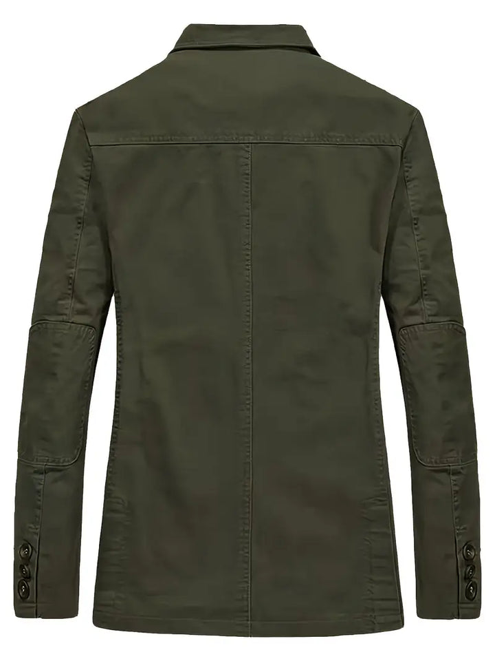 Lässige Herrenjacke für Herren mit langen Ärmeln