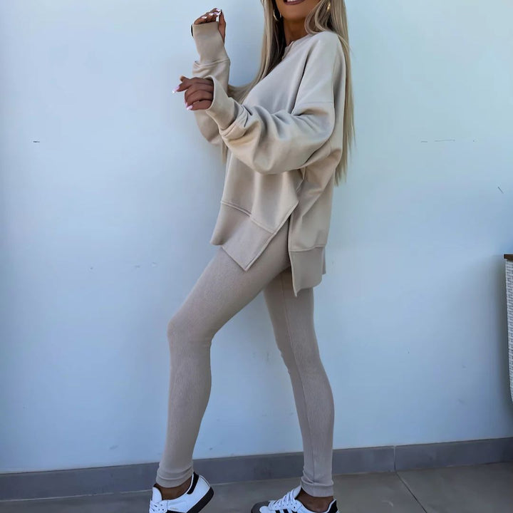 Alice | Übergroßes Sweatshirt und Leggings für Damen