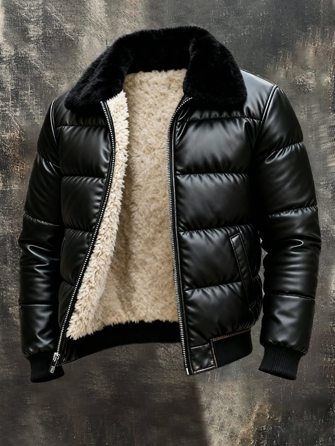 Viktor Vintage | Zeitlose Klassikerjacke mit Rundhalsausschnitt
