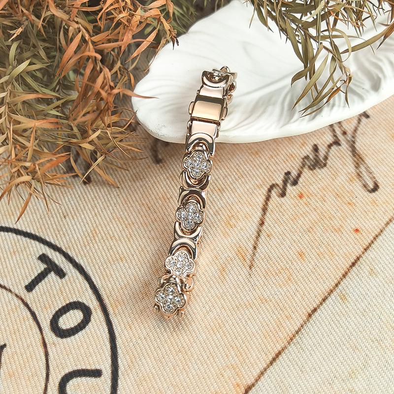 Aurelia | Elegantes Magnetisches Kupferarmband