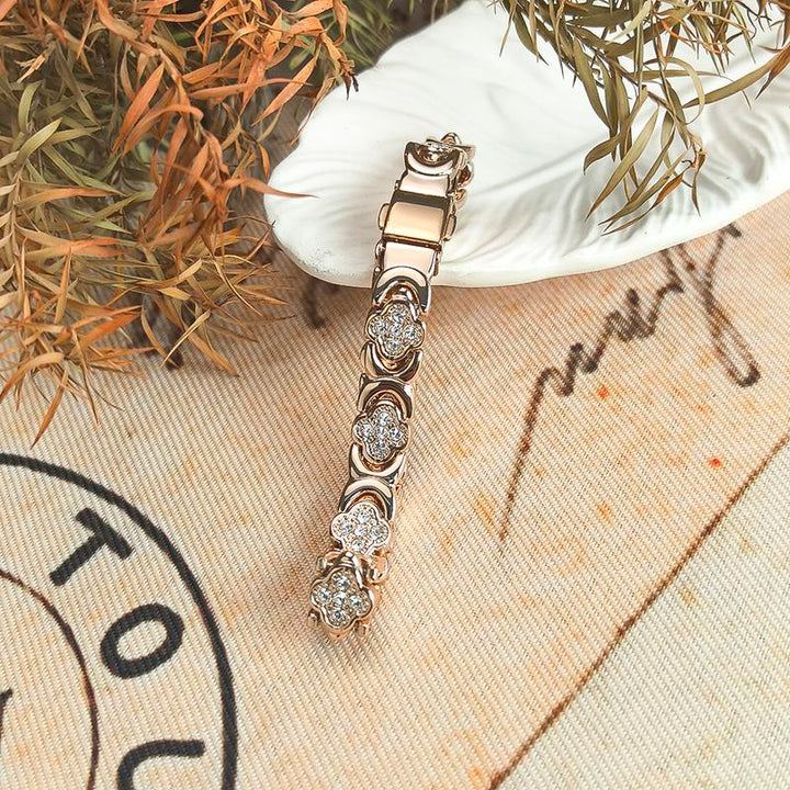 Aurelia | Elegantes Magnetisches Kupferarmband
