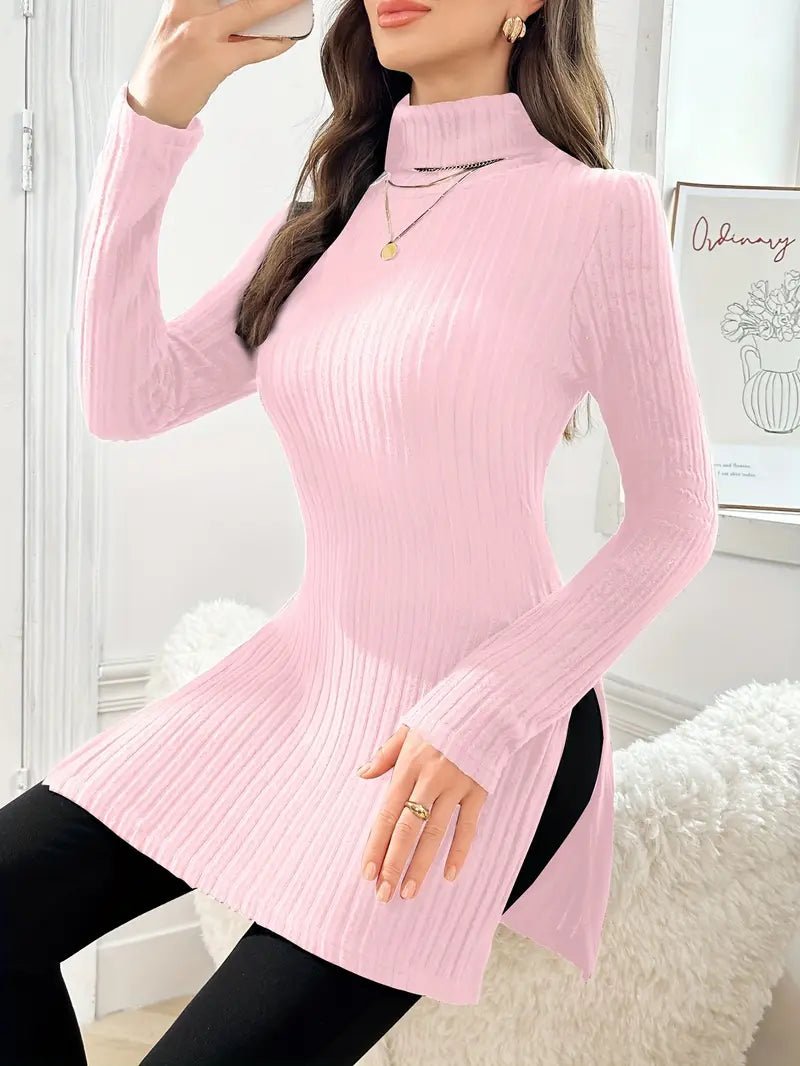 Sarah | Eleganter Langärmeliger Pullover für Damen mit Schmaler Passform für Den Herbst