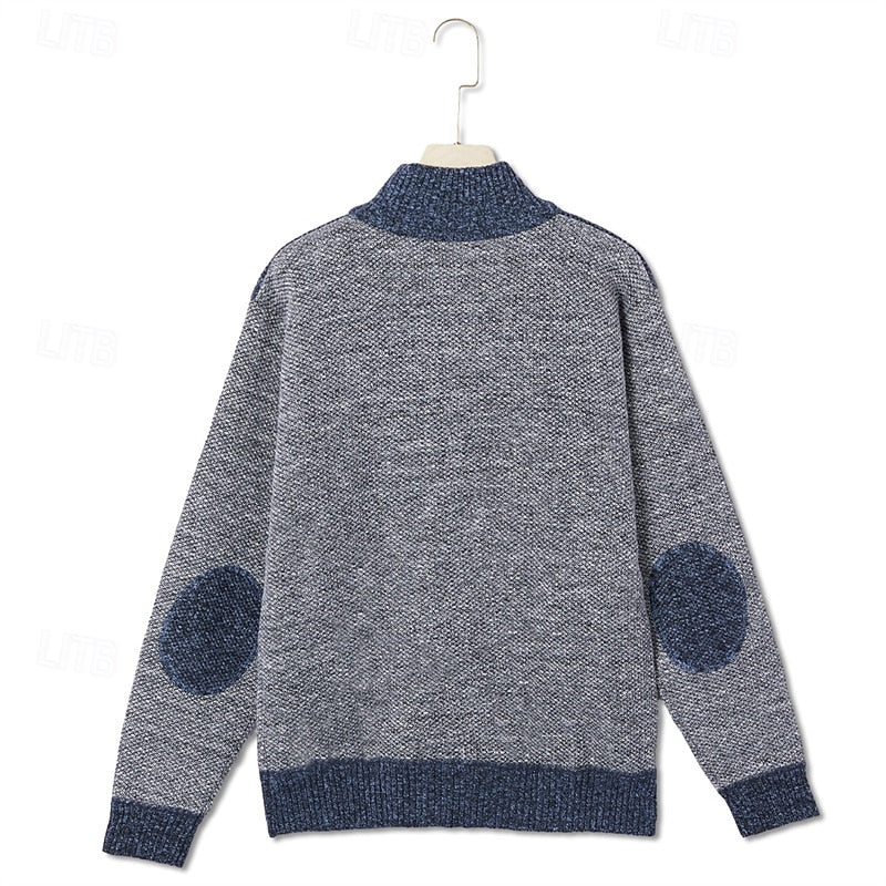 Kian | Herren Langarm-Cardigan mit Taschen