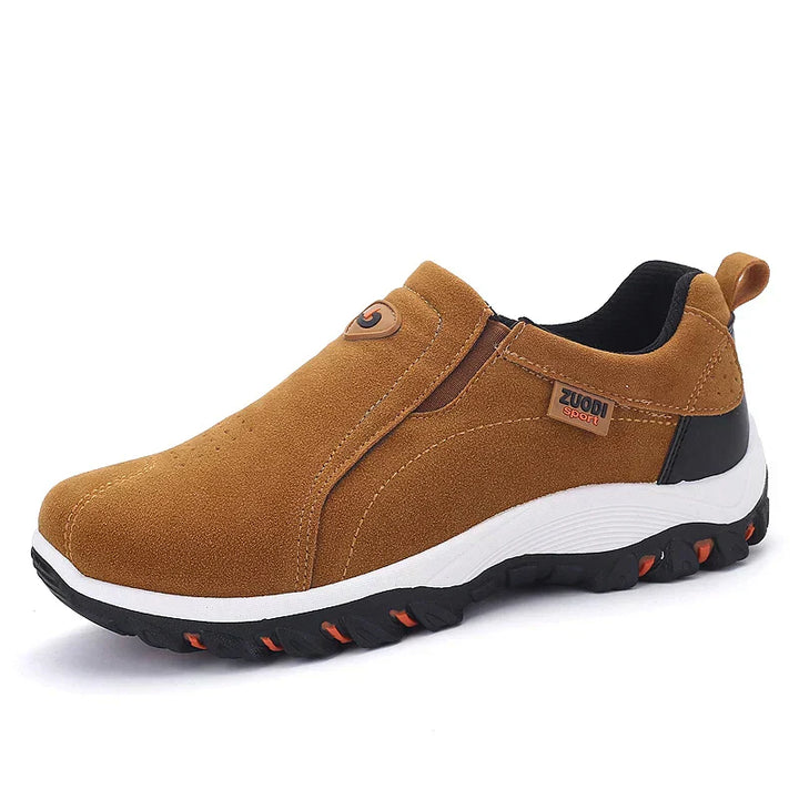 Simon | Orthopädischer Wanderschuh für Herren mit flachem Absatz