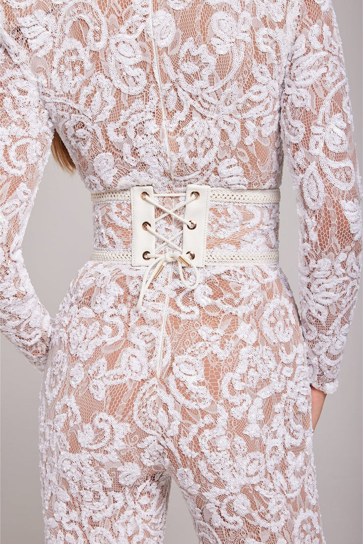 Lisa | Eleganter Jumpsuit in Pizzo