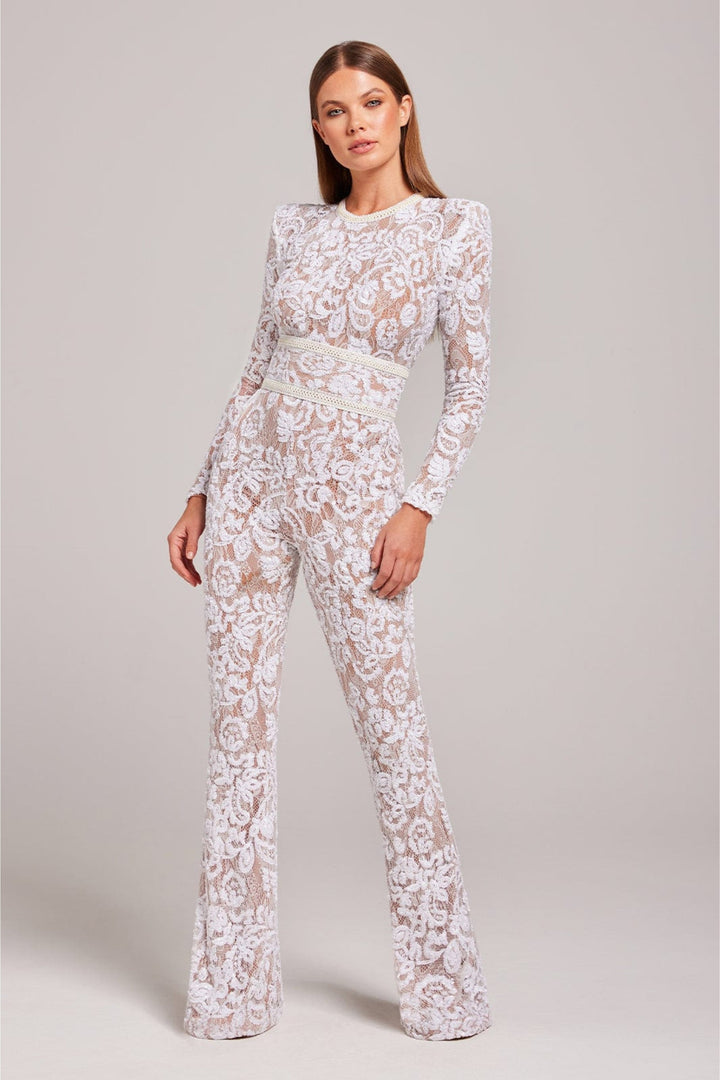 Lisa | Eleganter Jumpsuit in Pizzo