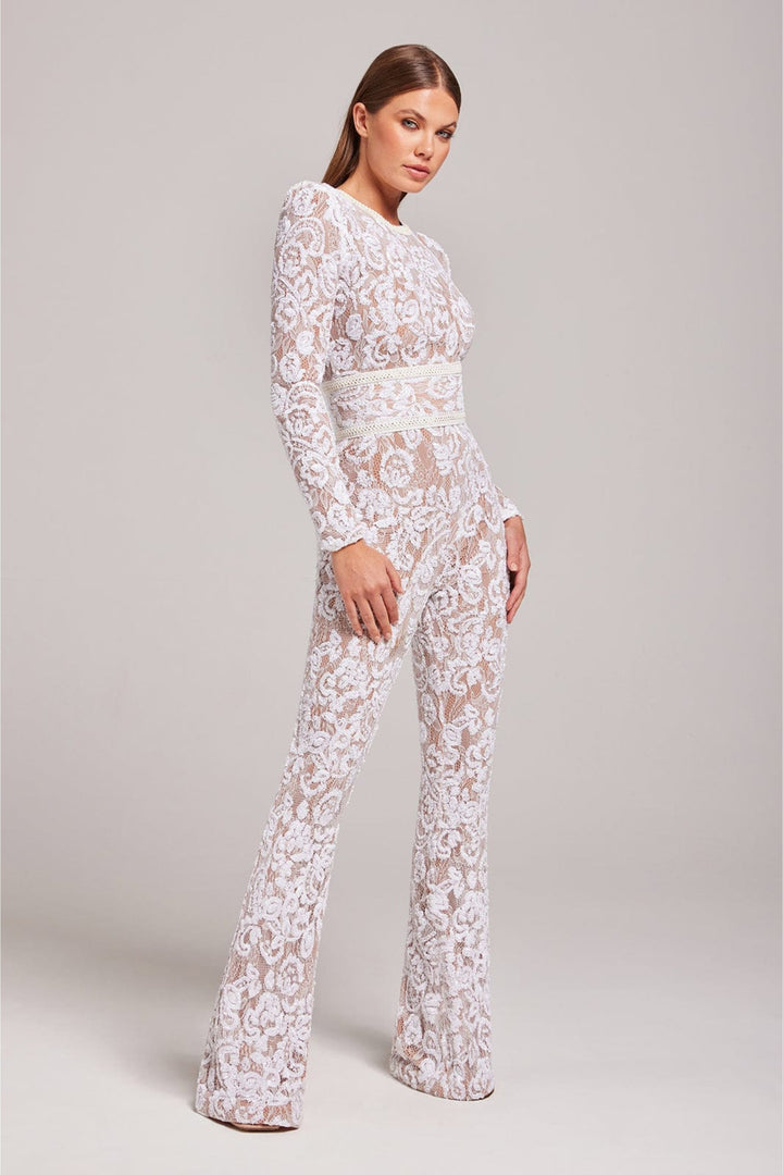 Lisa | Eleganter Jumpsuit in Pizzo