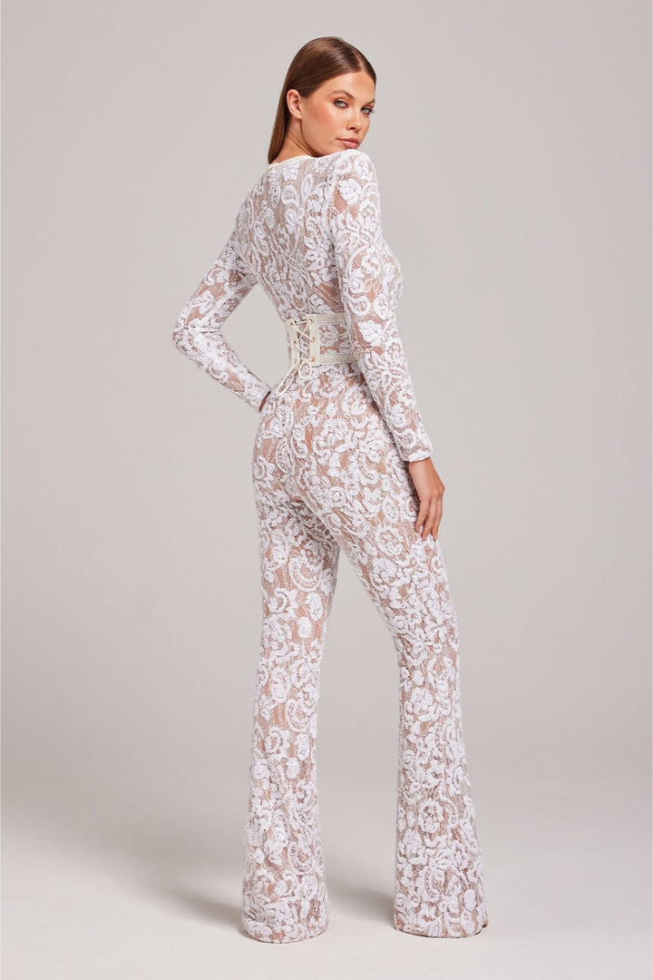 Lisa | Eleganter Jumpsuit in Pizzo