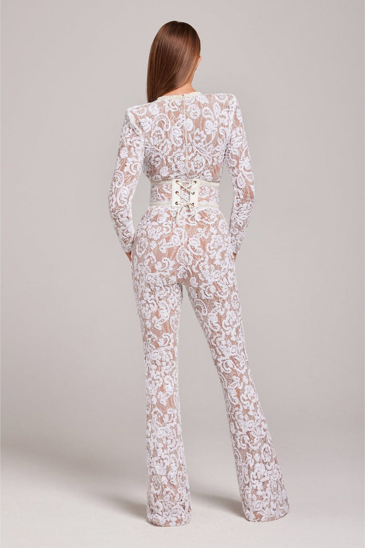 Lisa | Eleganter Jumpsuit in Pizzo