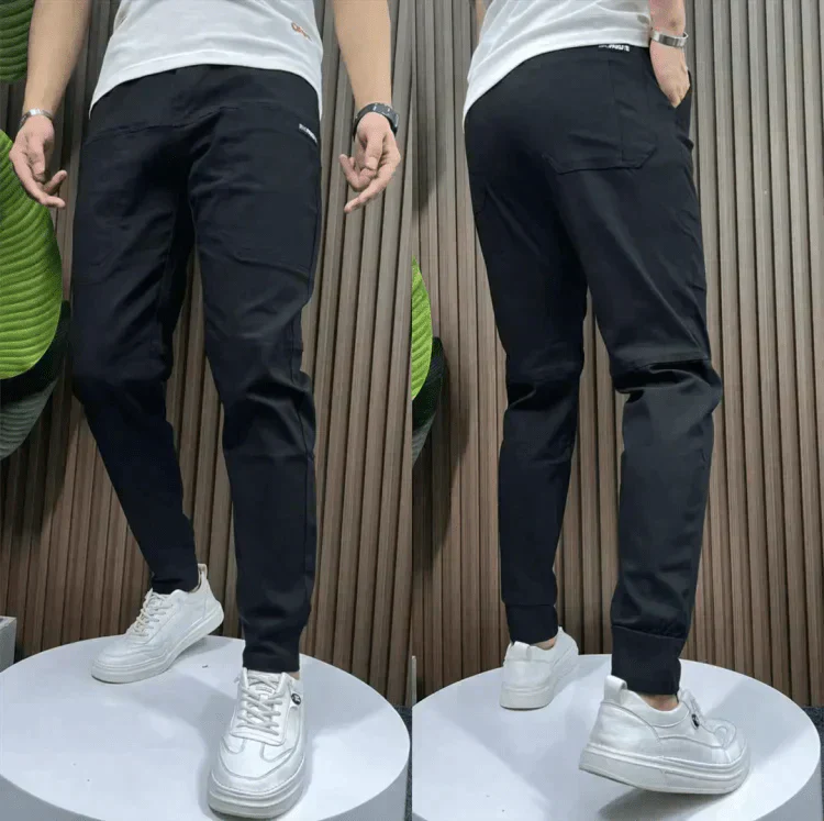 Andy | Dehnbare Cargo-Hose für Herren mit geradem Bein
