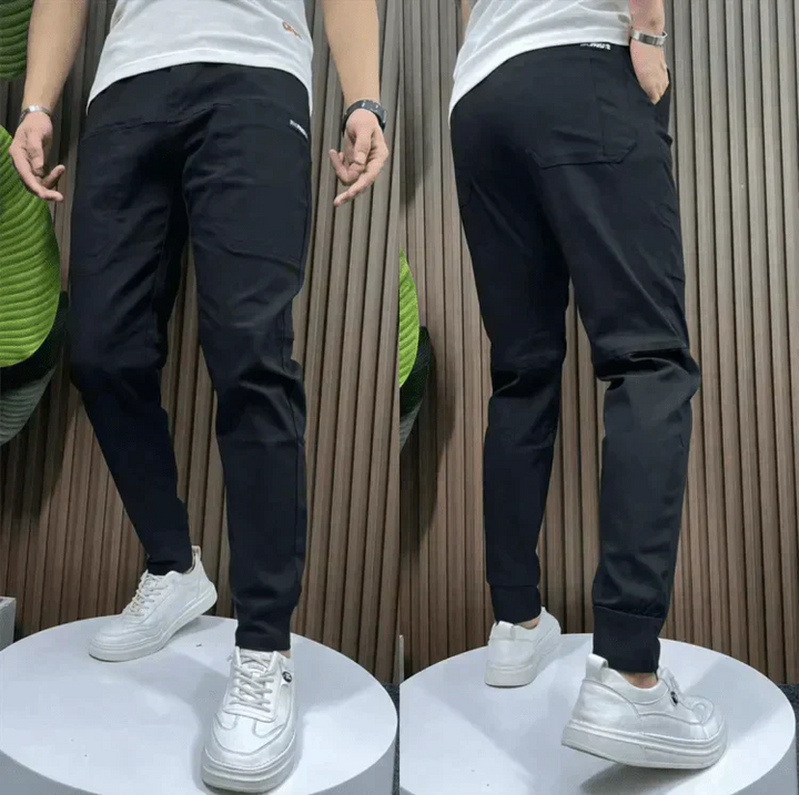 Andy | Dehnbare Cargo-Hose für Herren mit geradem Bein