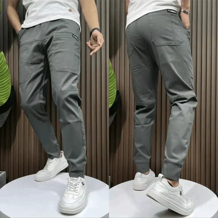 Andy | Dehnbare Cargo-Hose für Herren mit geradem Bein