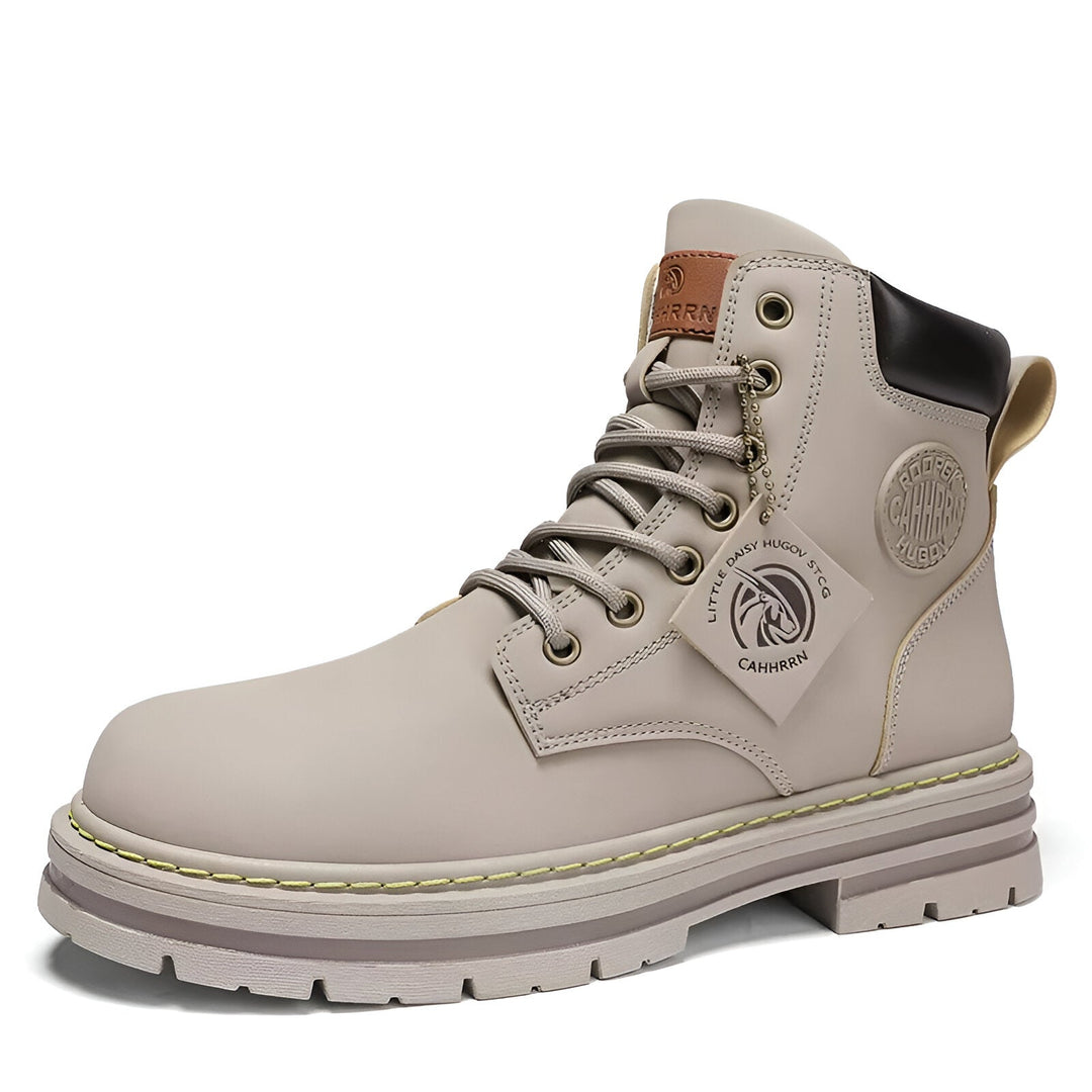 Alexander | Schnürstiefel für Herren mit flachem Absatz