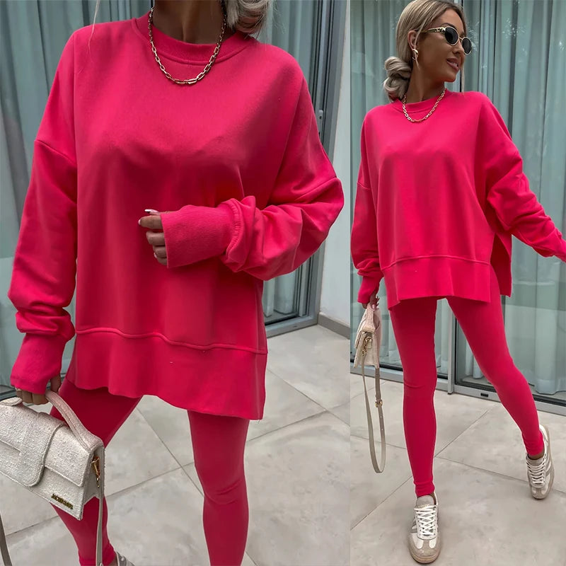 Alice | Übergroßes Sweatshirt und Leggings für Damen