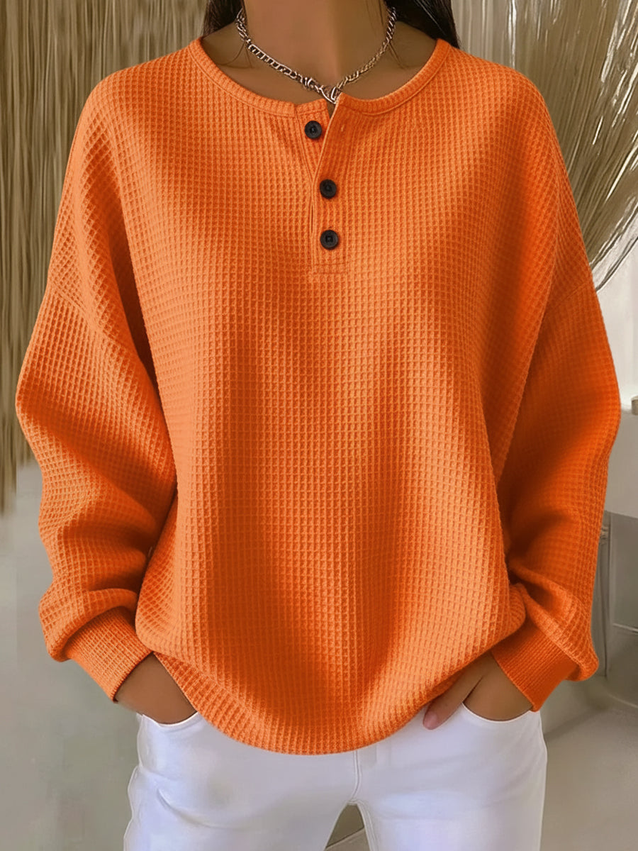 Anne | Lässiger Pullover für Damen mit Kragen