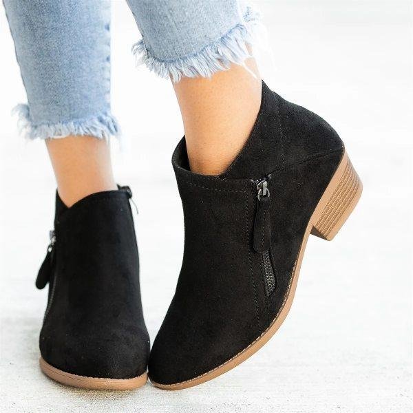 Emily | Orthopädische Stiefel für Damen mit niedrigem Absatz