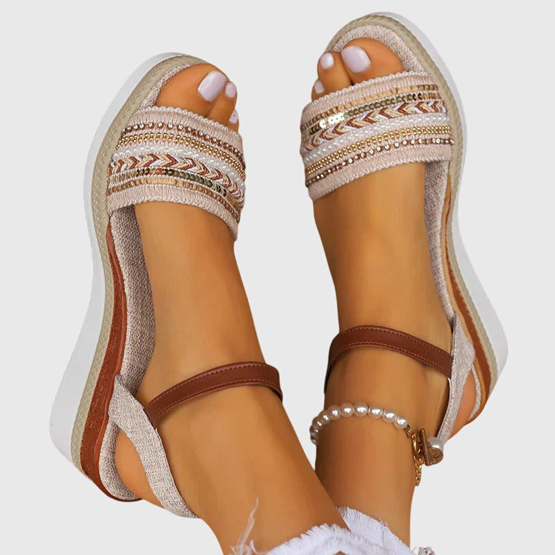Julliane | Bequeme Orthopädische Sandalen für den Sommer für Damen