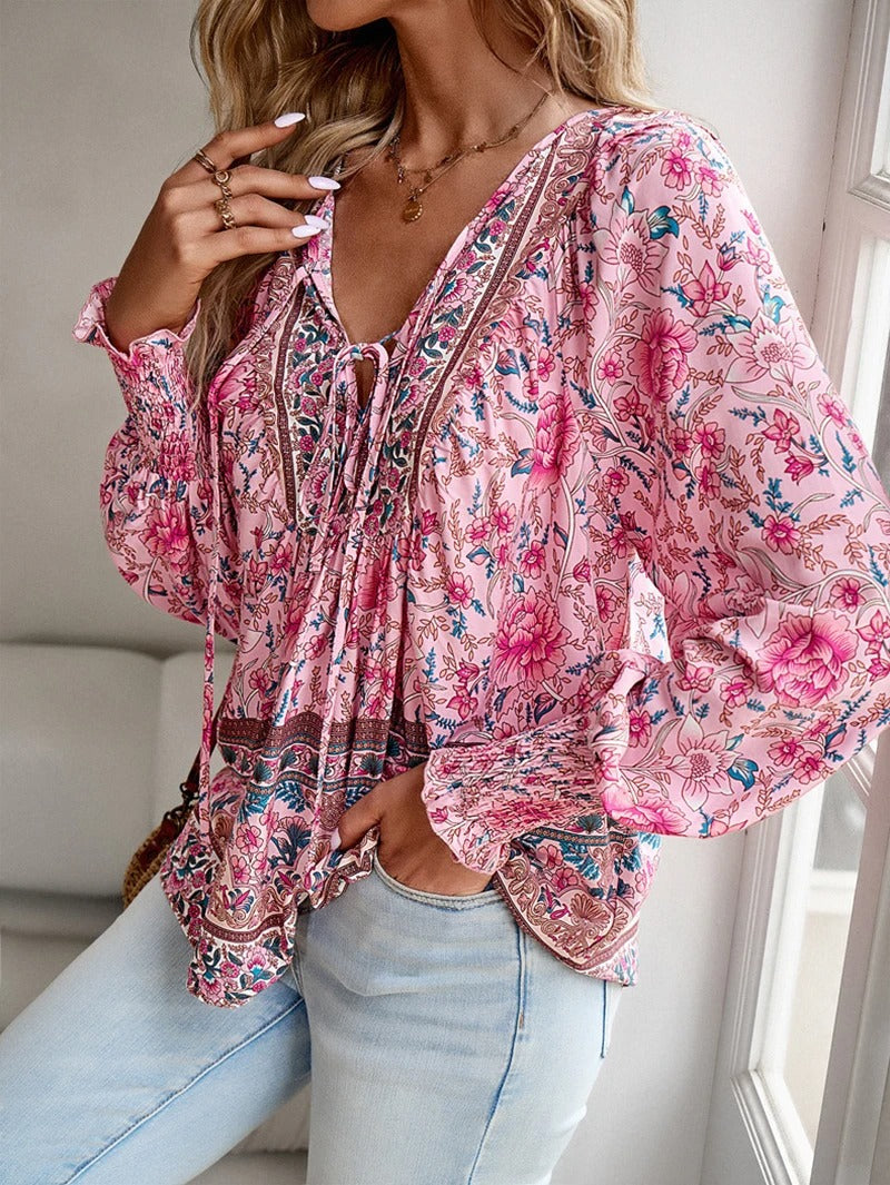 Beverly | Sommer Blumenoberteil