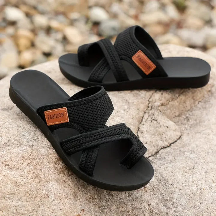 BROOKE | Orthopädische Komfortsandalen für Damen mit flachem Absatz