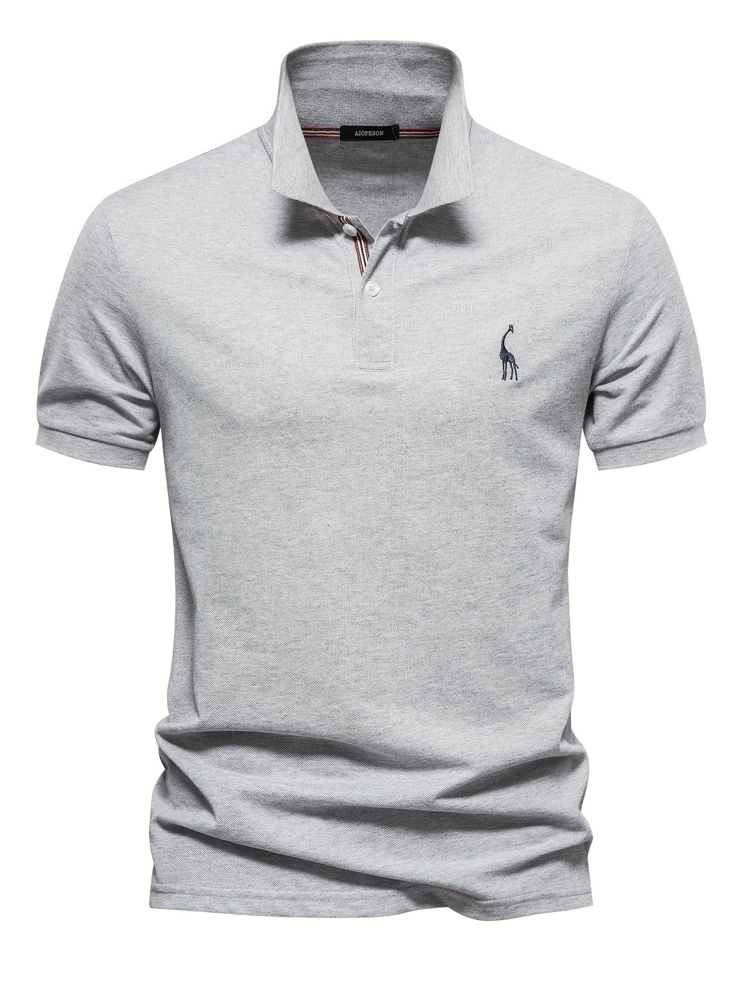Leonardo | Herren besticktes Poloshirt mit kurzen Ärmeln