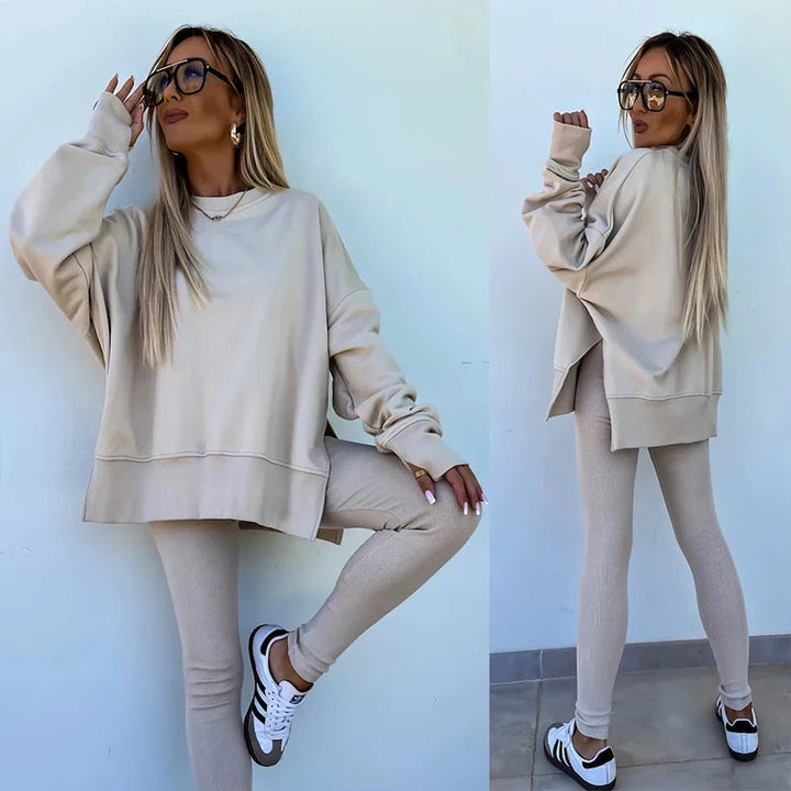 Alice | Übergroßes Sweatshirt und Leggings für Damen