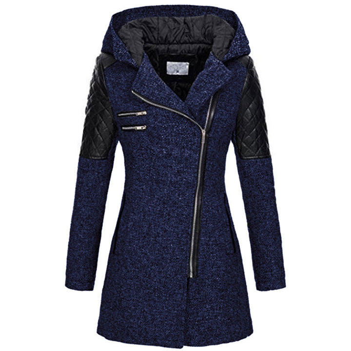 Rose | Winterjacke für Damen mit Kapuze und langen Ärmeln