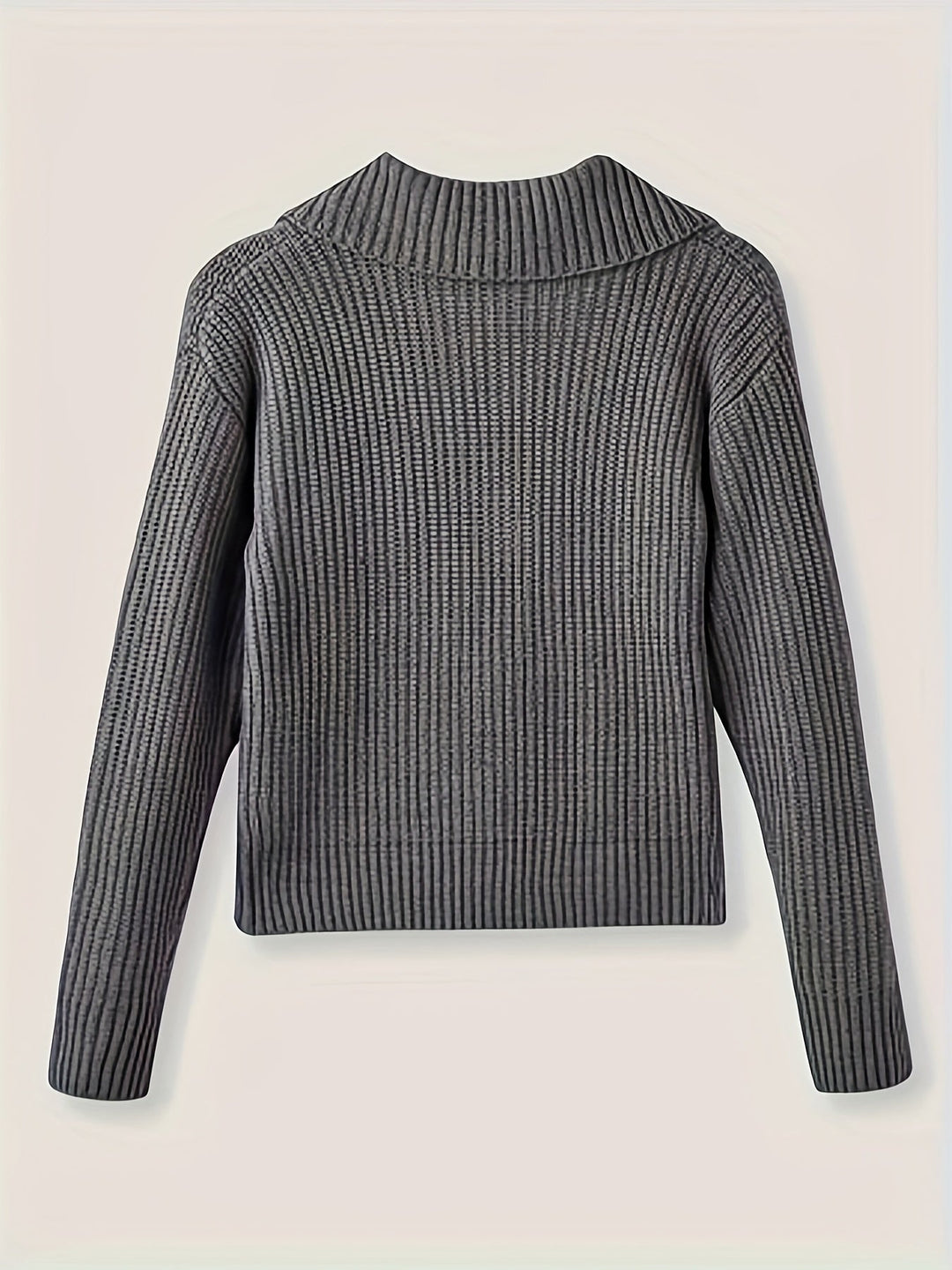 Isla | Strickjacke für Damen mit Rippstrick und langen Ärmeln
