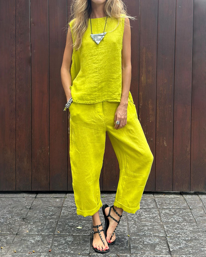 Zenneth | Lässiges Zweiteiliges Set