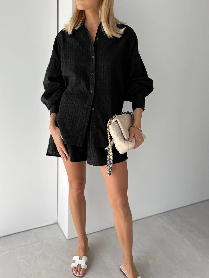 Maud | Schickes Shirt und Shorts Set für Damen