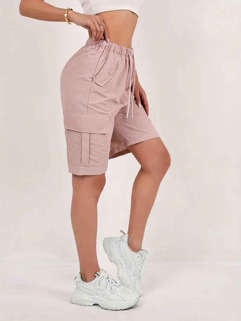 Via | Leichte schnell trocknende Cargo-Shorts für Damen