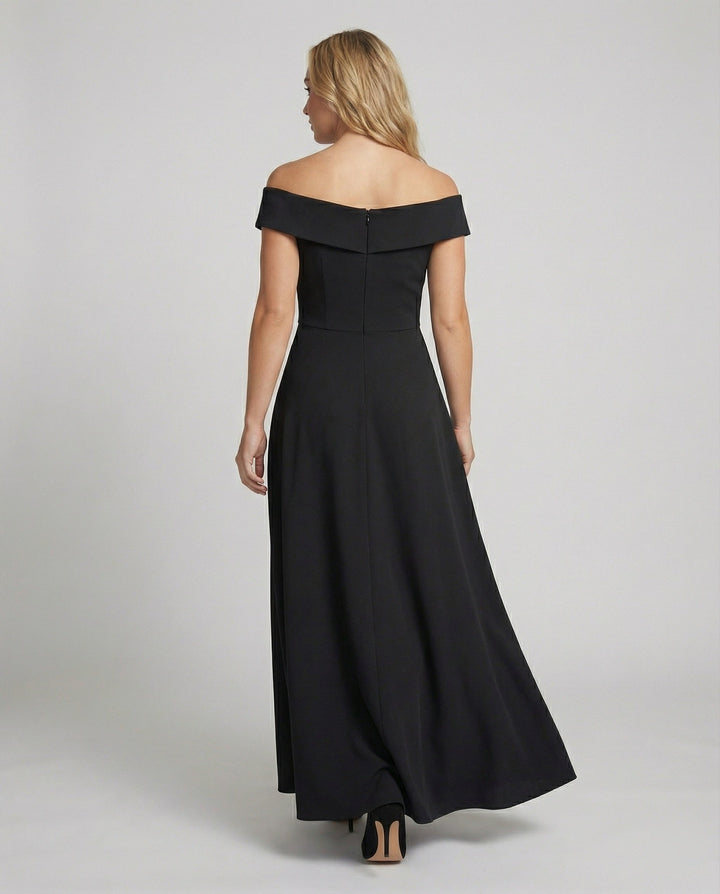 Frieda | Damen Maxikleid im Off-Shoulder-Stil