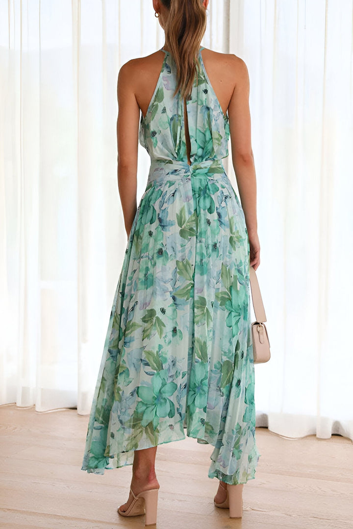Valeria | Maxikleid Elegante Leichtigkeit für Damen mit Blumenmuster